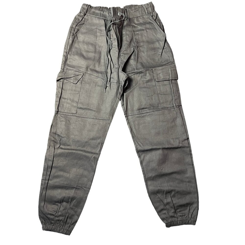 Men's Versatile Cargo Jogger Overalls with Multiple Side Pockets